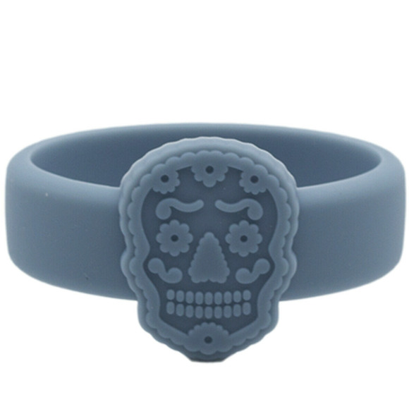 6 Pack Set Modelo Sugar Skull Bottle Markers Bottleneck Drink Tags Glass Markers - Picture 14 of 14